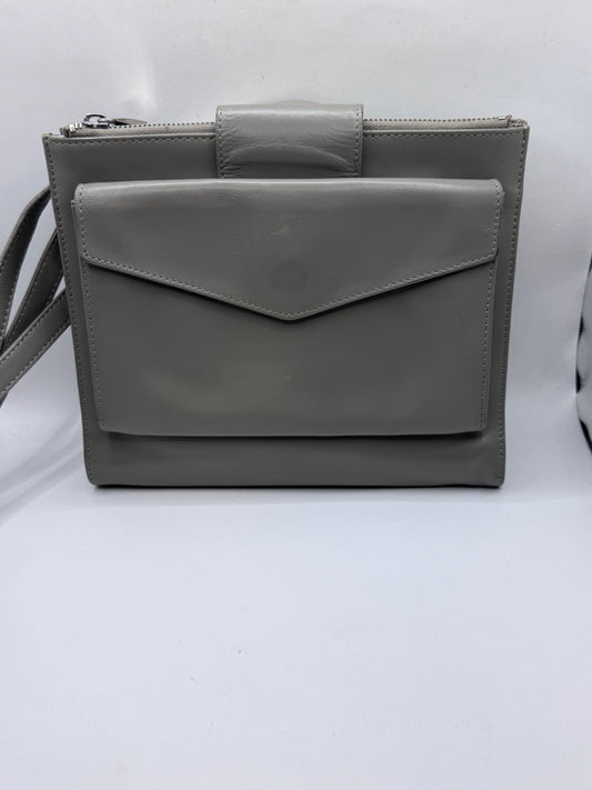 Vintage Danier Genuine Leather Crossbody Bag, 9.5” x 8” x 2” – Good Condition