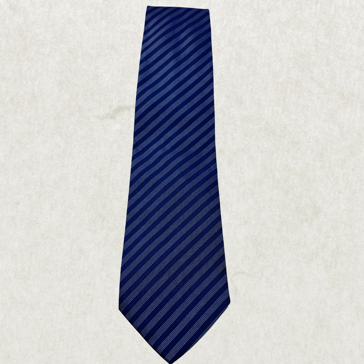 Vintage YSL Yves Saint Laurent 100% Silk Striped Tie, 54” x 3.5” – Excellent Condition