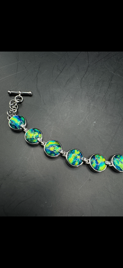 Sarah’s Hope Custom Bracelet CITRON with E’Sperene® Stone Rhodium-Plated, Sterling Silver 925