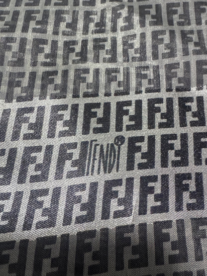 Authentic Vintage Fendi 100% Silk Scarf, 37”–41” – Excellent Condition