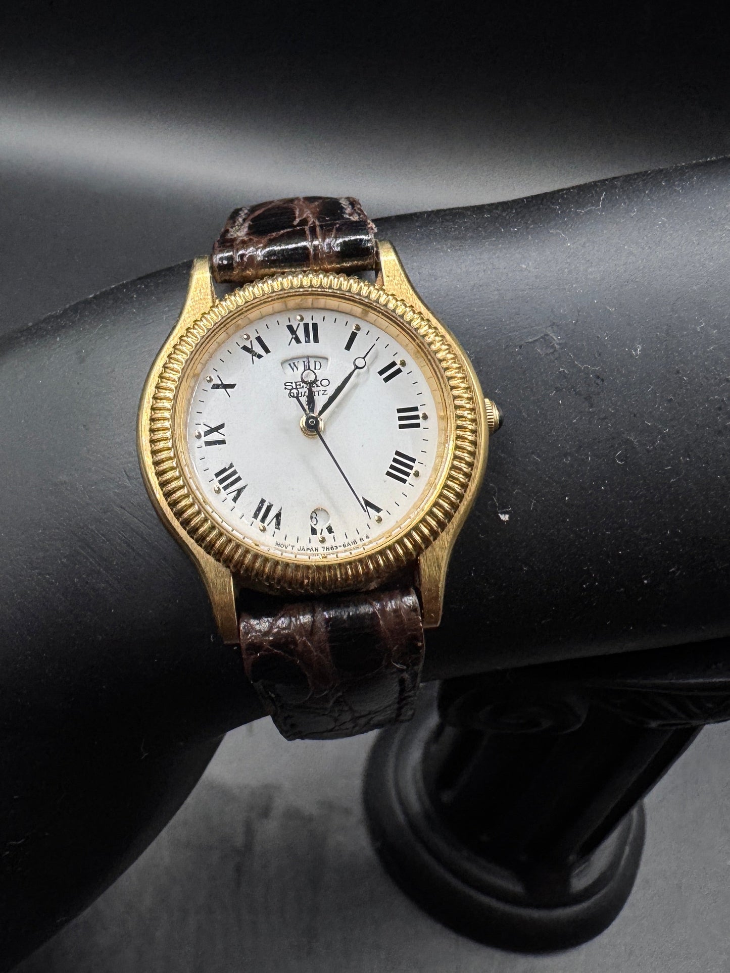 Vintage Seiko Quartz 7N83-6A10 Wristwatch (R1)