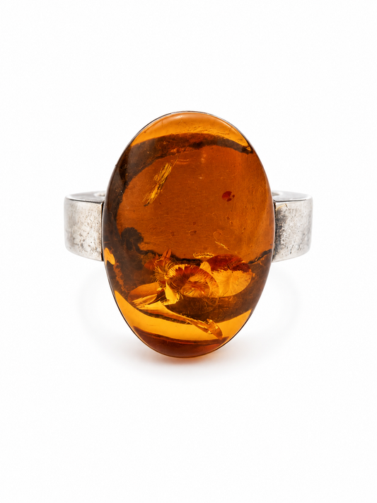Golden forest Sterling silver ring size 6