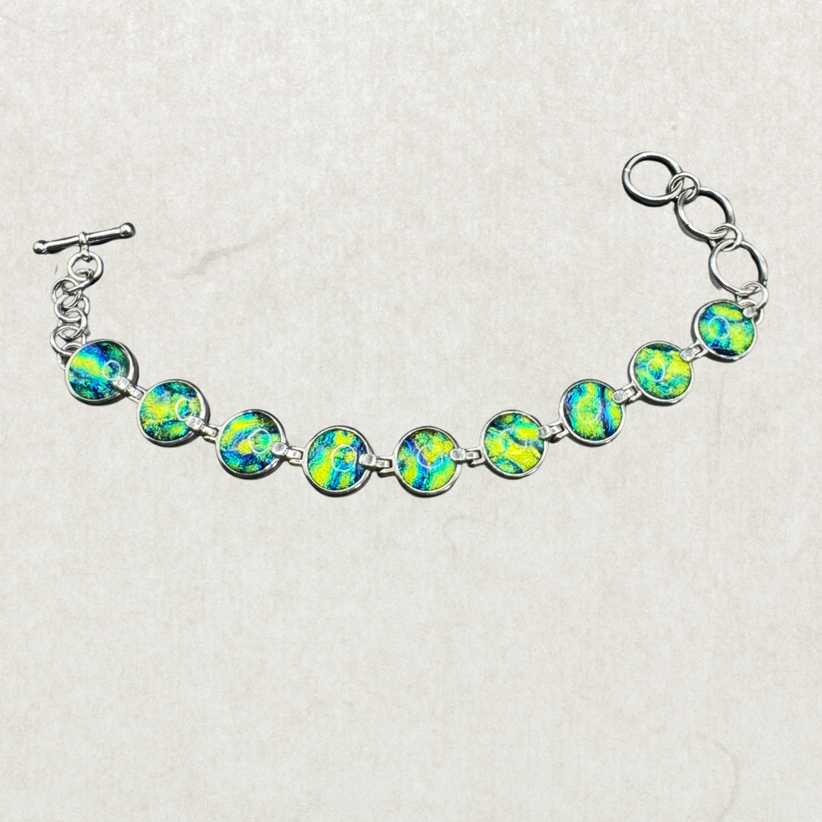 Sarah’s Hope Custom Bracelet CITRON with E’Sperene® Stone Rhodium-Plated, Sterling Silver 925