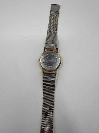 Vintage 1960s Mechanical Men’s Watch – Home Watch Co., 21 Jewels, Gold Mesh Band