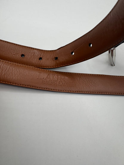 Vintage Ralph Lauren Lauren Leather Belt – 42”