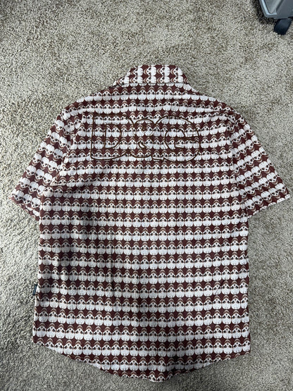 Rare Vintage D&G (Dolce & Gabbana) Men’s Shirt – Skull Print, Size M-L