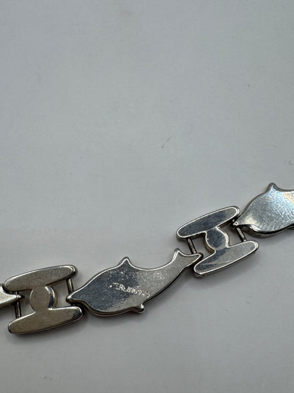 Vintage Massive Sterling Silver Taxco Bracelet – Excellent Condition