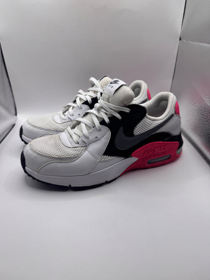 Nike Women’s Air Max Sneakers – Size US 9, White/Black/Pink, Retro Runner Style