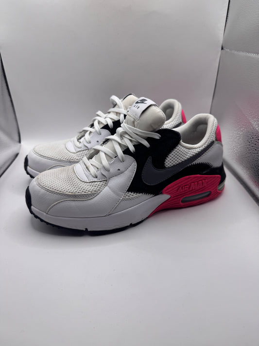 Nike Women’s Air Max Sneakers – Size US 9, White/Black/Pink, Retro Runner Style