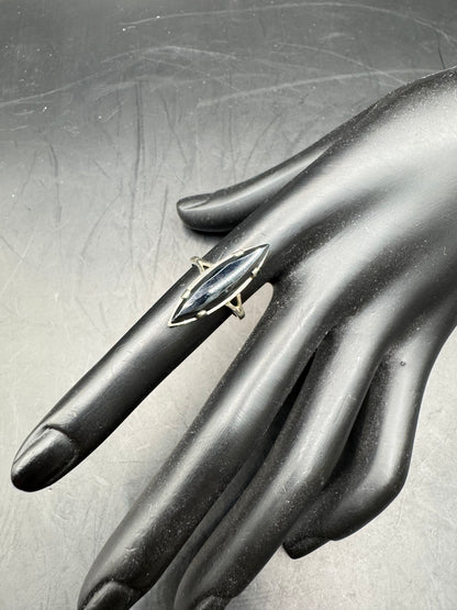 Vintage 10K White Gold Ring - size 5