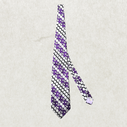 Vintage Rare Yves Saint Laurent Silk Tie – Early–Mid 1970s, 54" x 4.5"