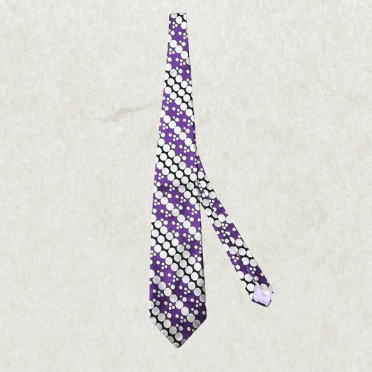 Vintage Rare Yves Saint Laurent Silk Tie – Early–Mid 1970s, 54" x 4.5"