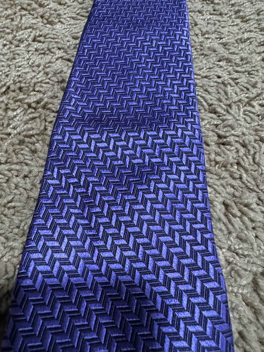 Robert Talbott 100% Silk Geometric Tie – Handmade in USA