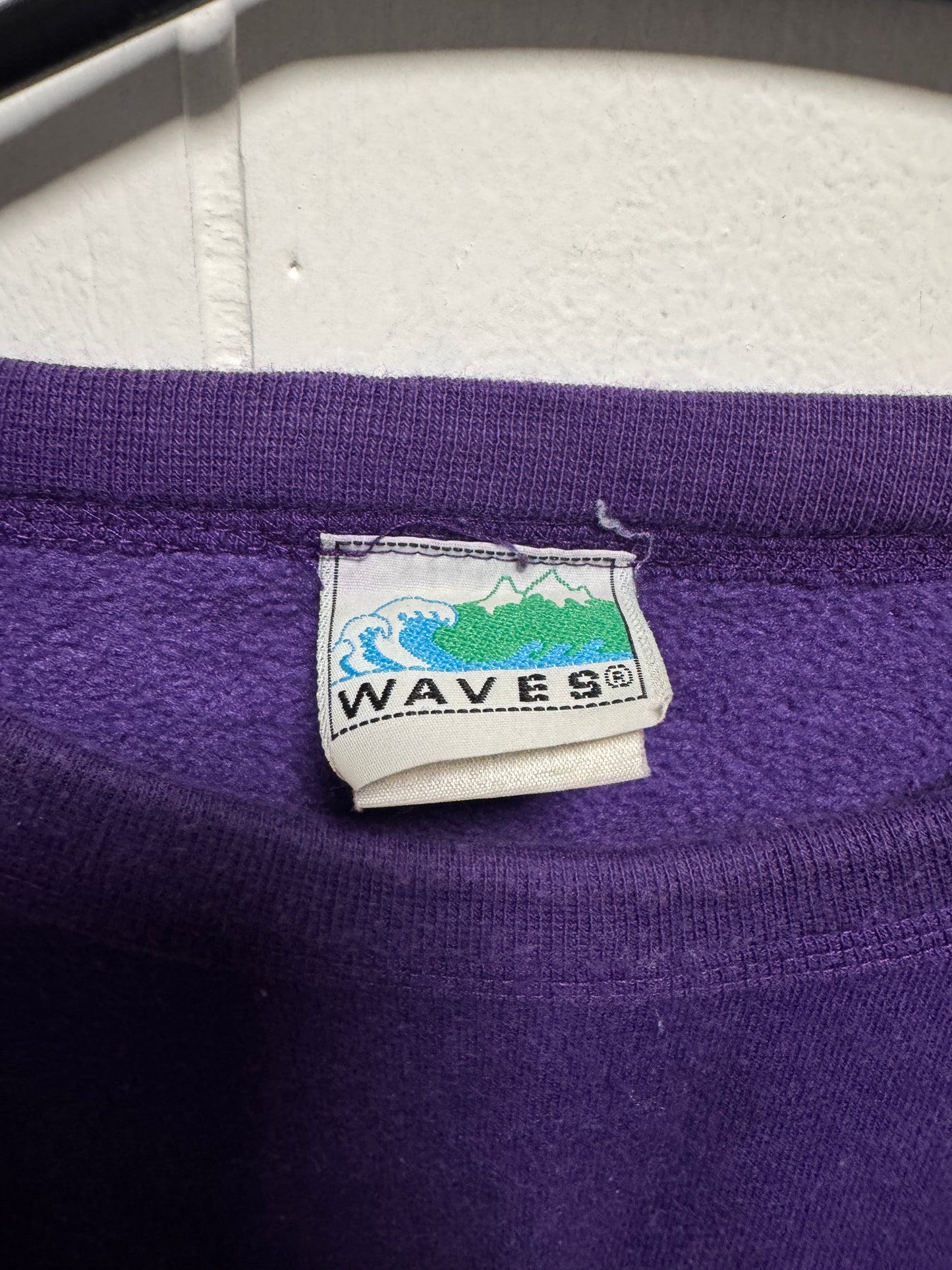 Vintage 1980s Ray-Ban Olympic Sweatshirt by Waves – Size L