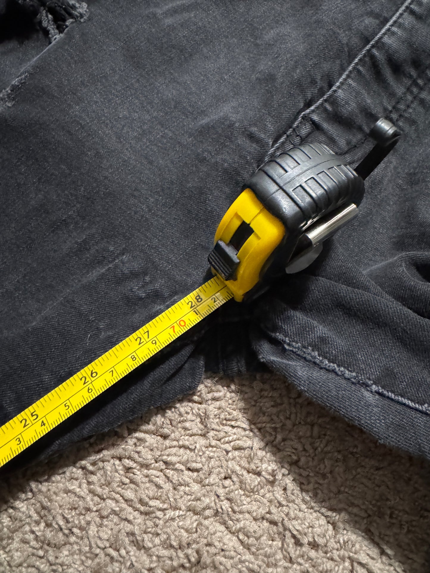 Philipp Plein Men Black Skinny Jeans  - Size 38