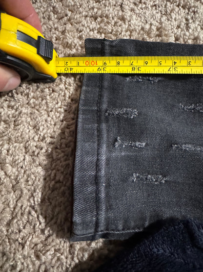 Philipp Plein Men Black Skinny Jeans  - Size 38