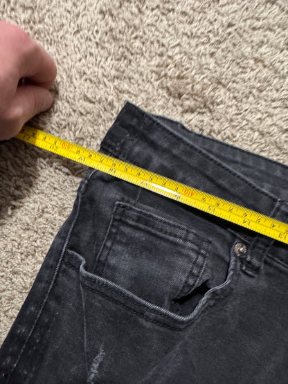 Philipp Plein Men Black Skinny Jeans  - Size 38